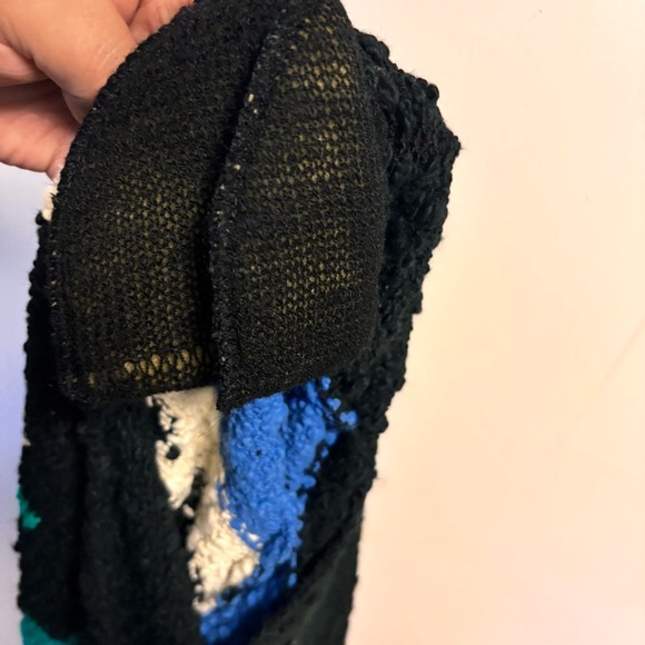 Vintage Allison Smith Black Textured Sweater - Picture 4 of 5